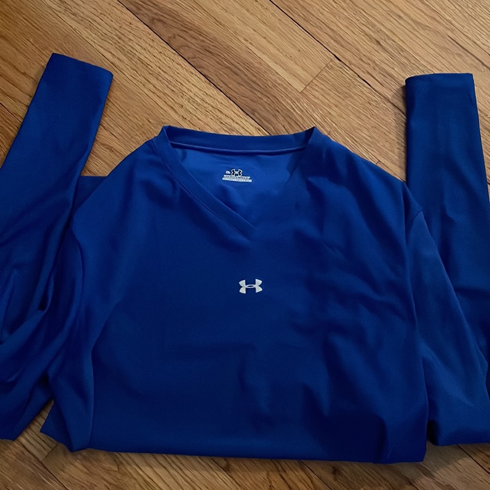 Blue Under Armour Dry Fit Long Sleeve - Size XL (NWOT)
